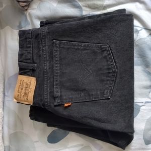 Vintage Levi's 634 Black Jeans